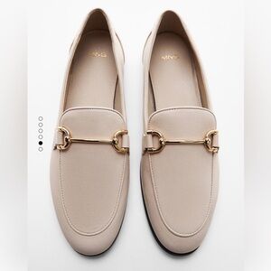 Stylish Mango Leather Moccasins!